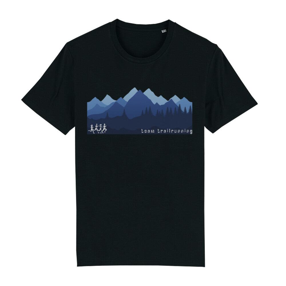 Outlet: Gebirgstrail - Bio Premium T-Shirt, Gr. S, schwarz