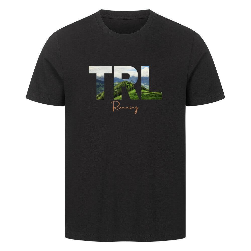 Outlet: TRL Cutout Letters - Bio Premium T-Shirt, Gr. XL, schwarz
