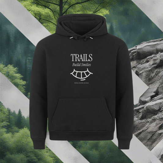 Trails build Smiles - Bio Premium Hoodie