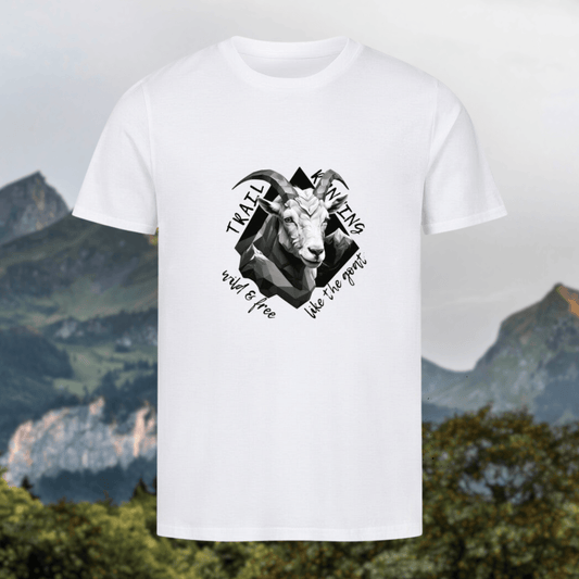 wild and free like the goat - Bio Premium Shirt