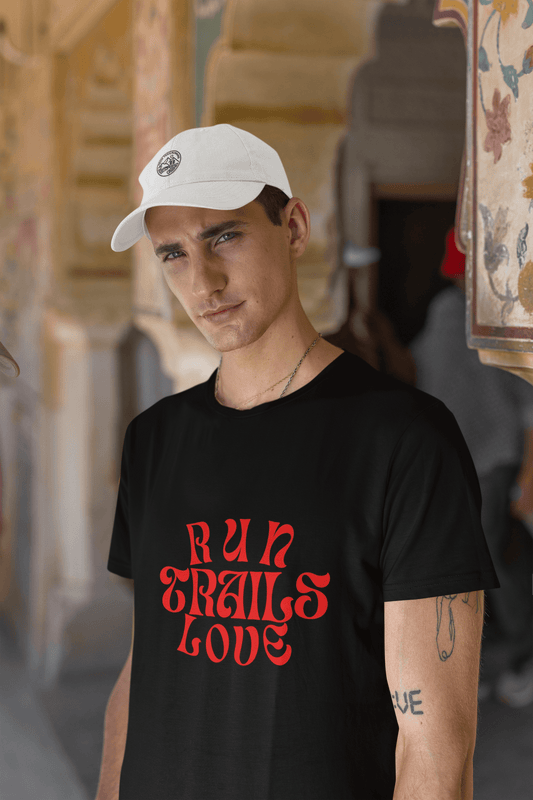 Run Trails Love Trails - Bio Premium T-Shirt - Team Trailrunning