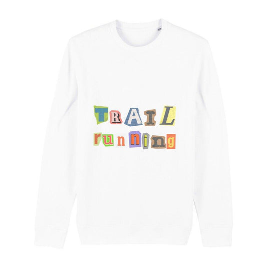 Cutout Letters - Bio Premium Sweatshirt - Team Trailrunning