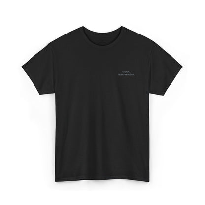 laufen. lieber draußen. - Bio Premium T-Shirt mit Stick