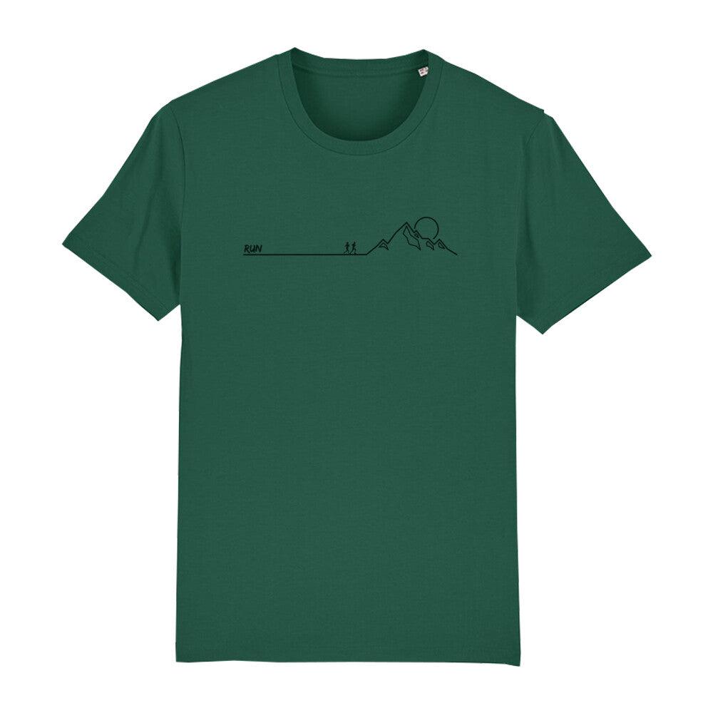 Outlet: RUN - Bio Premium T-Shirt, grün, Gr. S