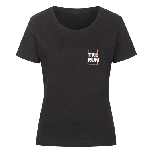 Outlet: TRLRUN Frame - Bio Premium T-Shirt Frauen, Gr. XS, schwarz