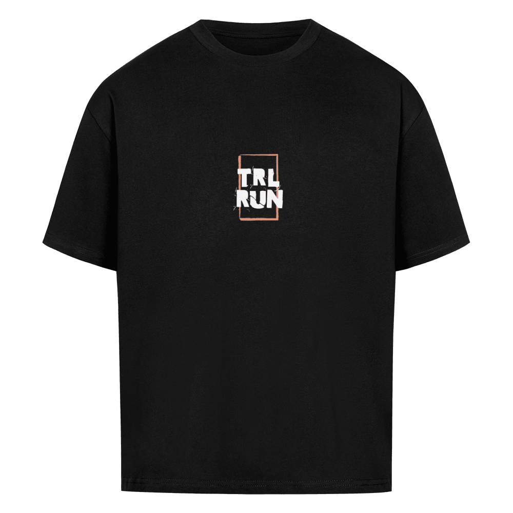 Outlet: TRLRUN Frame - Bio Premium Oversized Shirt, Gr. S, schwarz