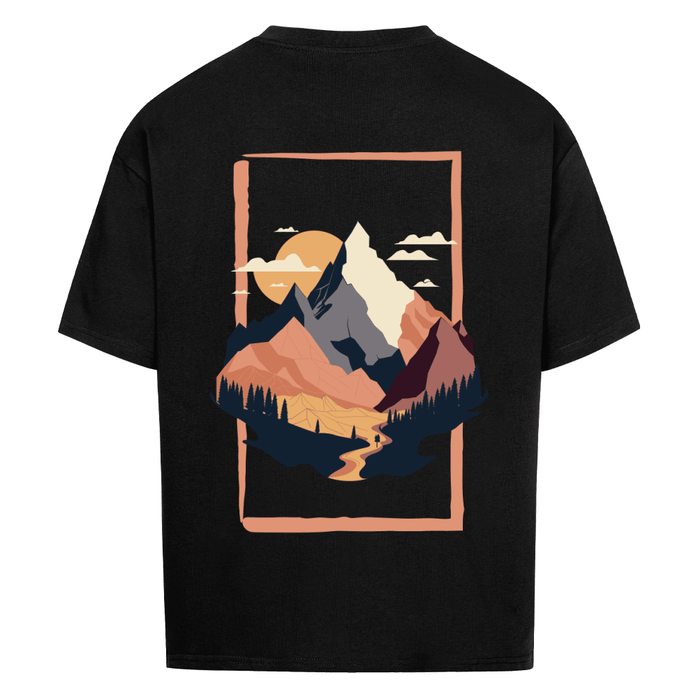 Outlet: TRLRUN Frame - Bio Premium Oversized Shirt, Gr. S, schwarz