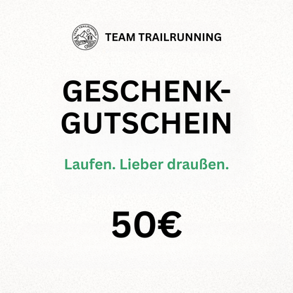 Geschenkgutschein – Team Trailrunning