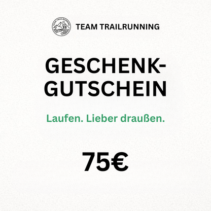 Geschenkgutschein – Team Trailrunning