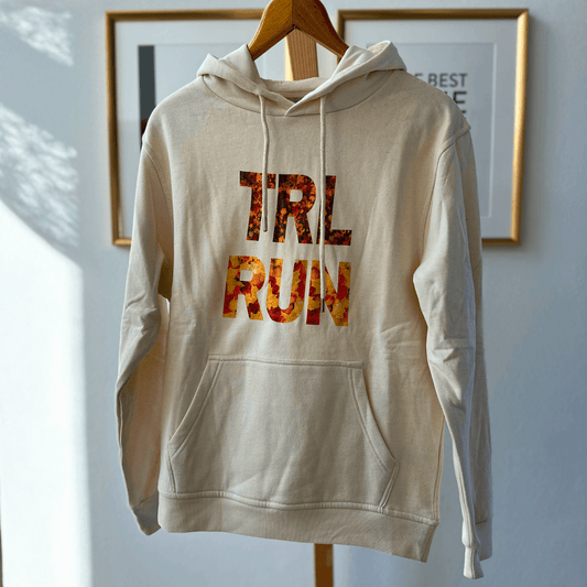 Outlet: TRLRUN Herbst - Bio Premium Hoodie, Beige, Gr. S