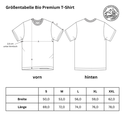 Team Trailrunning ist Leidenschaft - Bio Premium Shirt - Team Trailrunning