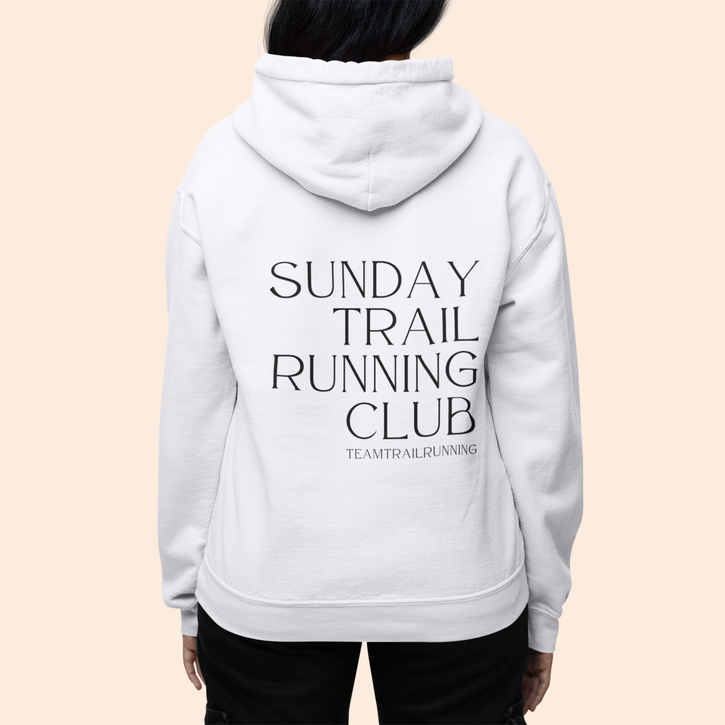 Sunday Trail Running Club - Bio Premium Oversized Hoodie