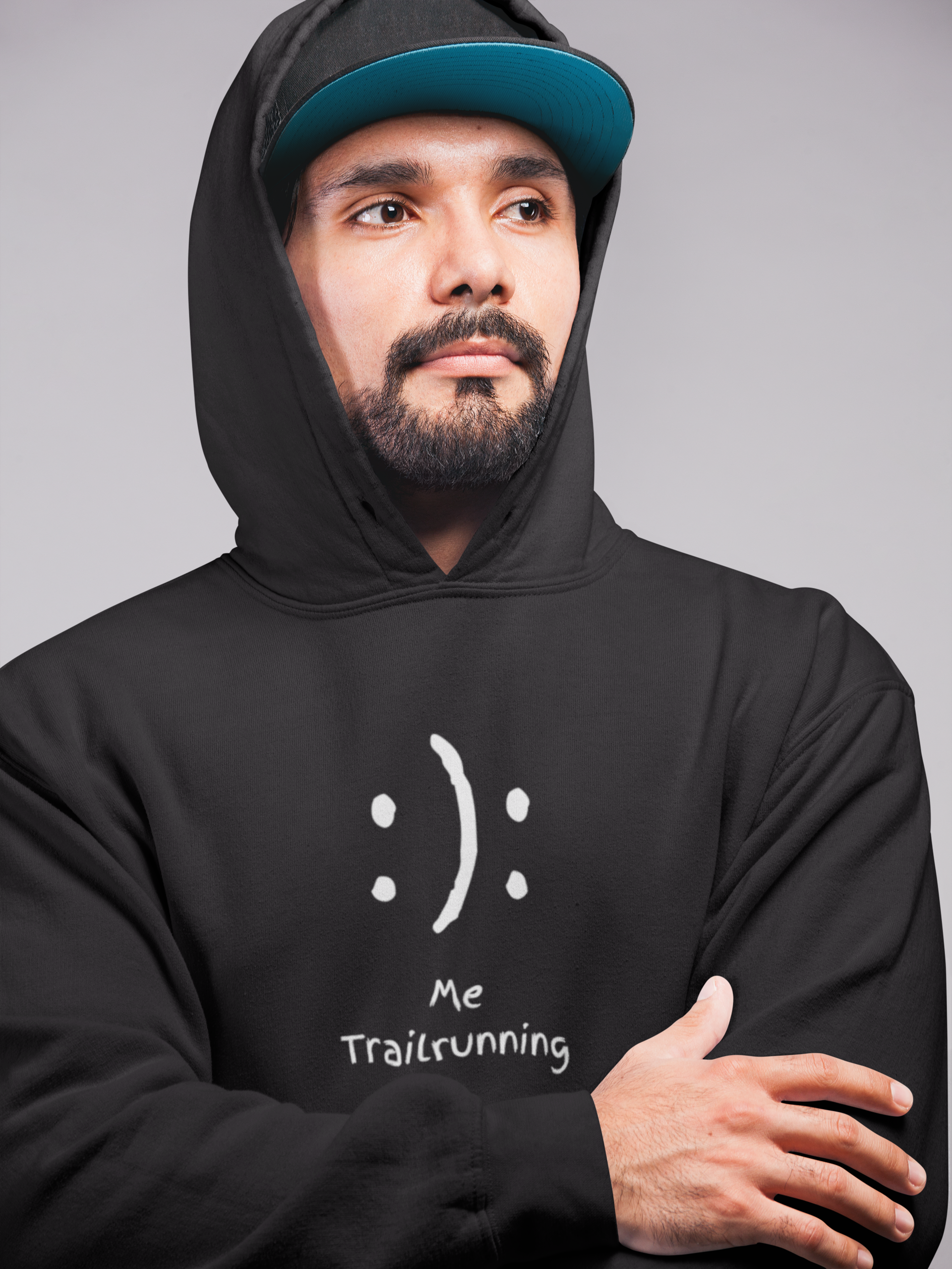 Smile Me Trailrunning - Bio Premium Hoodie - Team Trailrunning