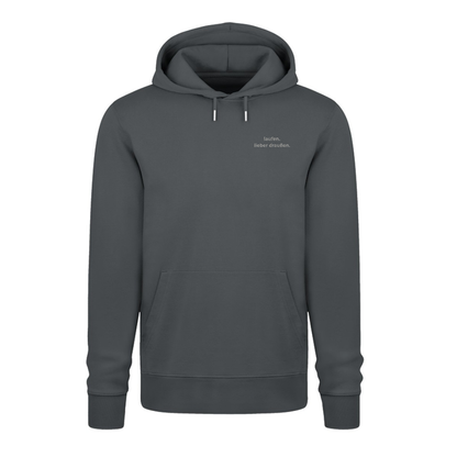 laufen. lieber draußen. - Bio Premium Hoodie Stick