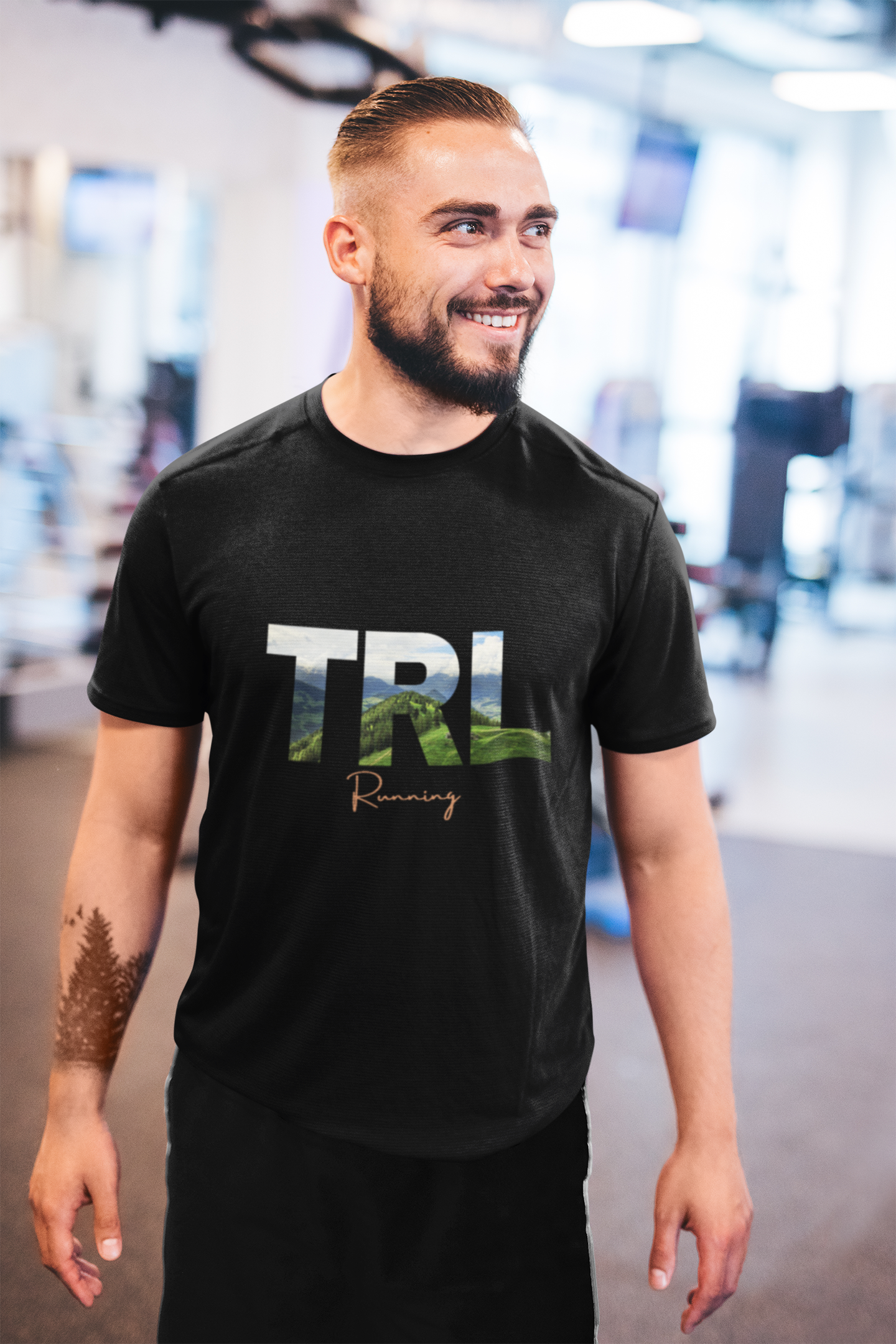 TRL Cutout Letters - Bio Premium T-Shirt