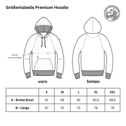 TRL RUN - Bio Premium Hoodie - Team Trailrunning