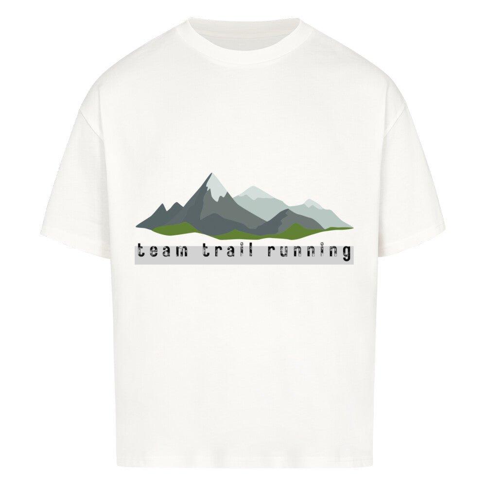 Bergview team trailrunning - Bio Oversized Shirt - Team Trailrunning