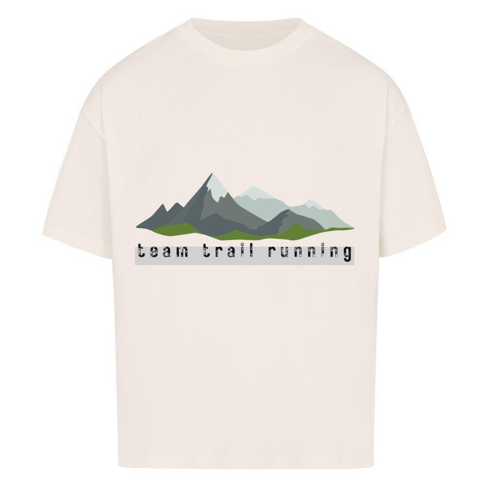 Bergview team trailrunning - Bio Oversized Shirt - Team Trailrunning