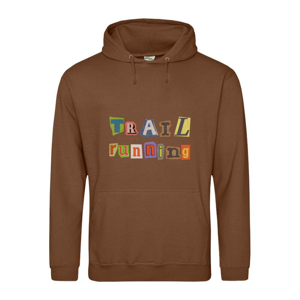 Cutout Letters - Bio Premium Hoodie - Team Trailrunning