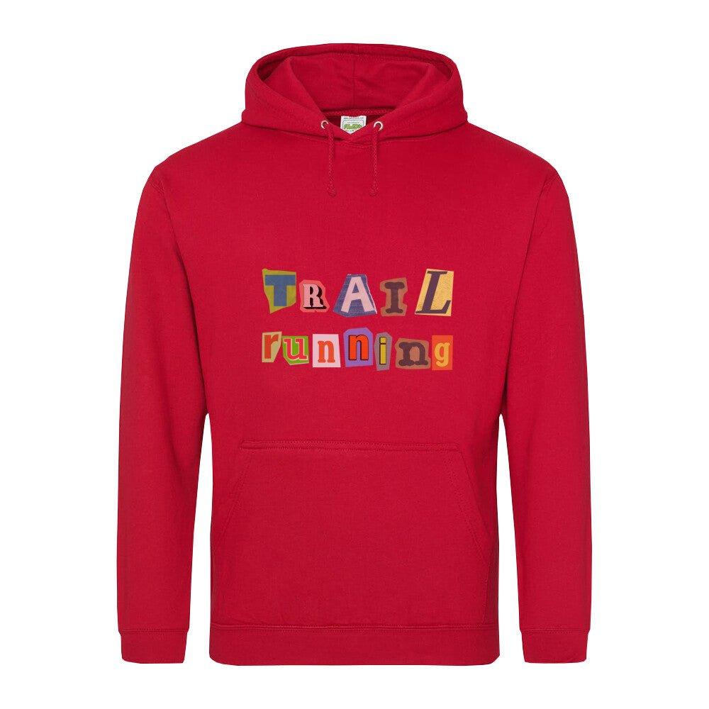 Cutout Letters - Bio Premium Hoodie - Team Trailrunning