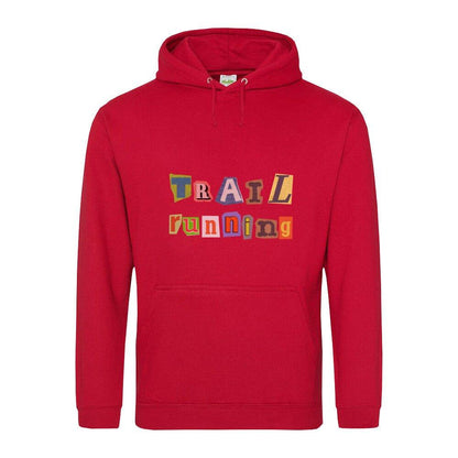 Cutout Letters - Bio Premium Hoodie - Team Trailrunning