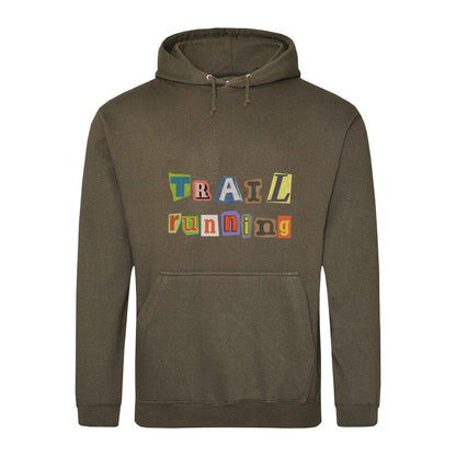 Cutout Letters - Bio Premium Hoodie - Team Trailrunning