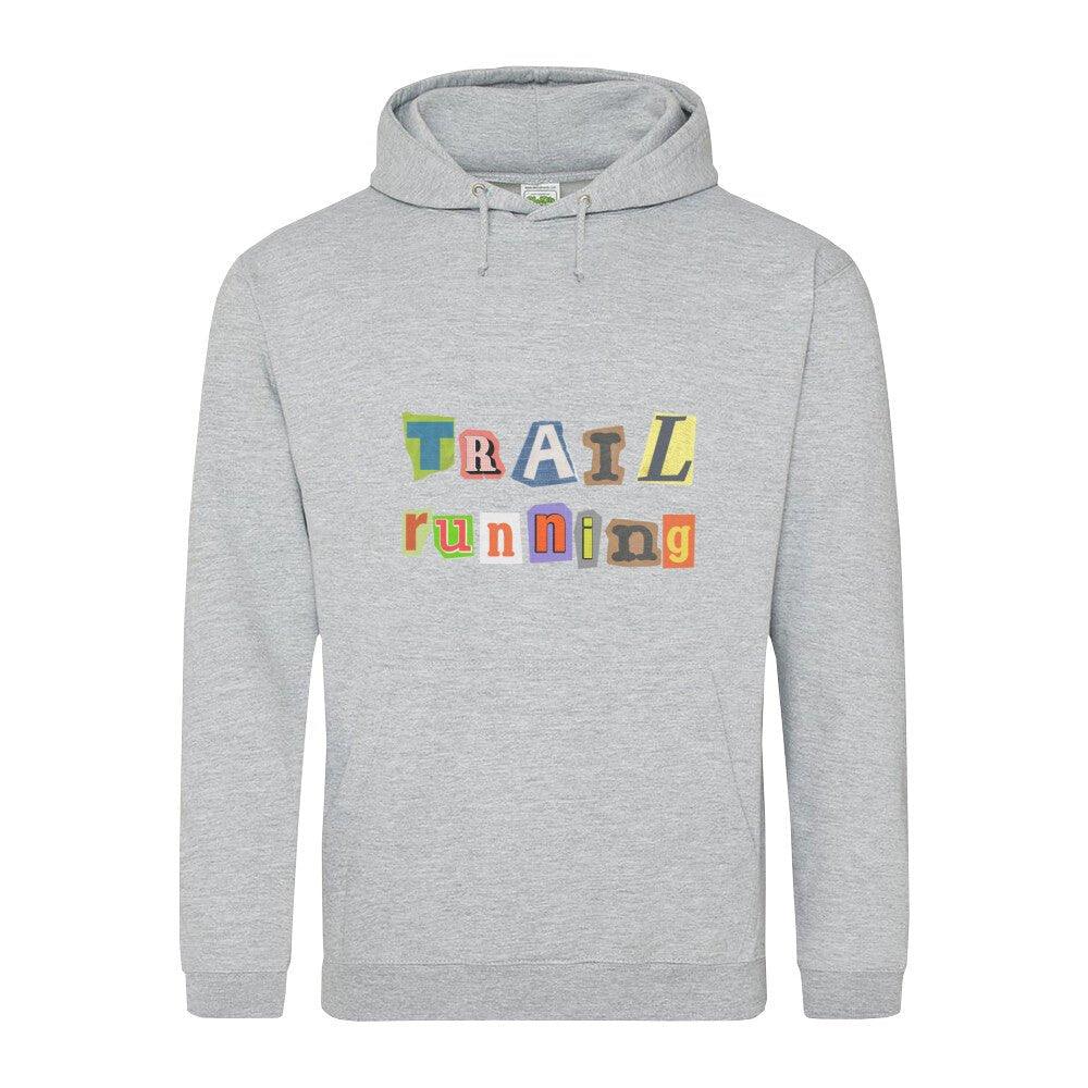 Cutout Letters - Bio Premium Hoodie - Team Trailrunning