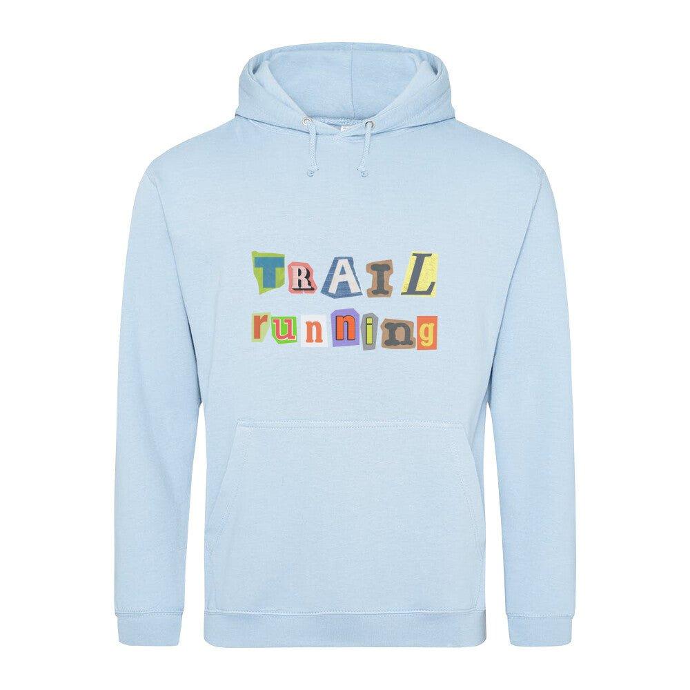 Cutout Letters - Bio Premium Hoodie - Team Trailrunning