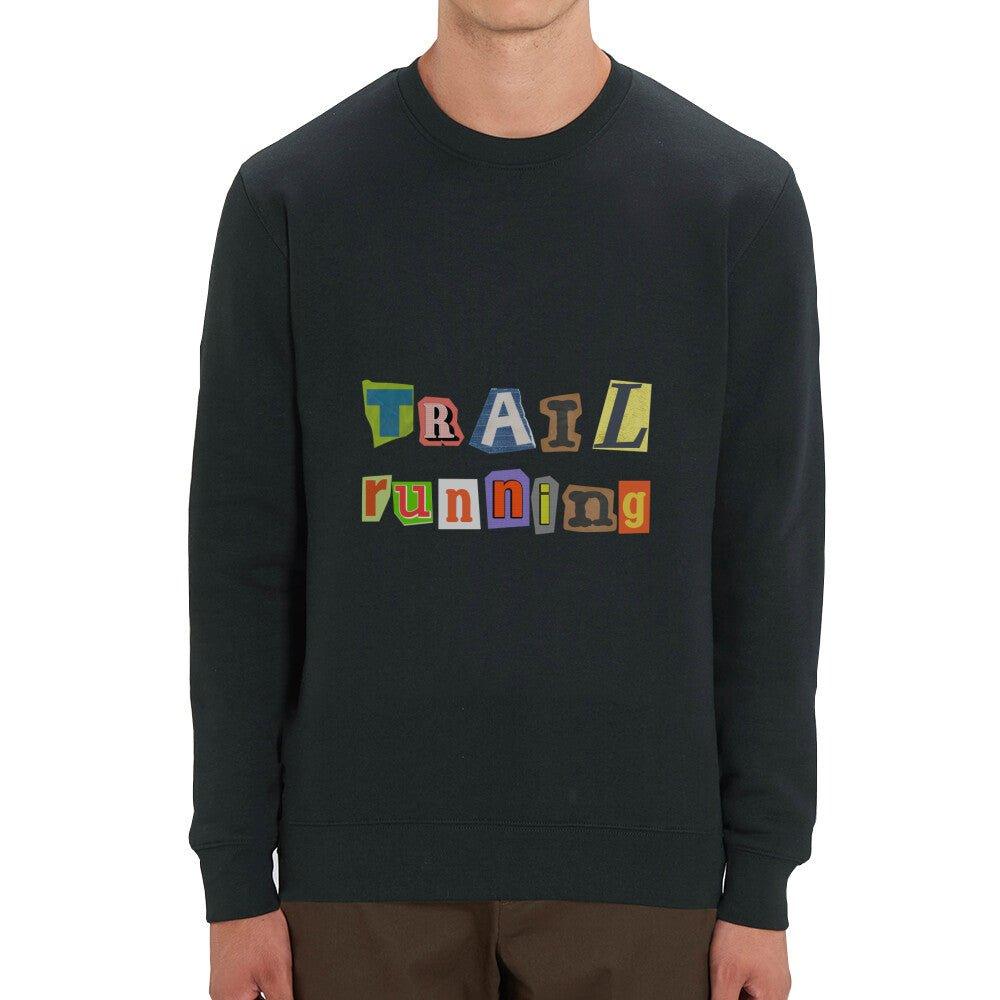 Cutout Letters - Bio Premium Sweatshirt - Team Trailrunning