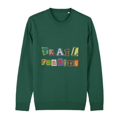 Cutout Letters - Bio Premium Sweatshirt - Team Trailrunning