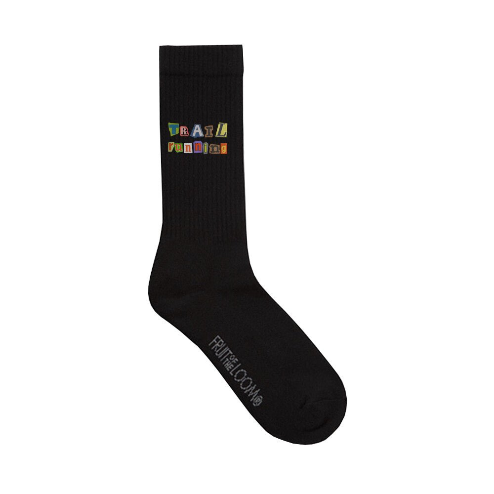 Cutout Letters - Crew Socken Long - Team Trailrunning